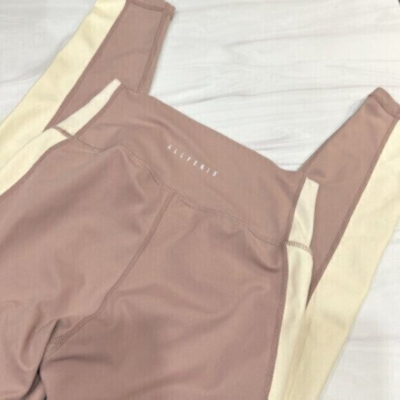 NWT Allfenix Gigi High Waisted Side Stripe 7/8 Midi Ankle Leggings Size XS - Picture 5 of 7